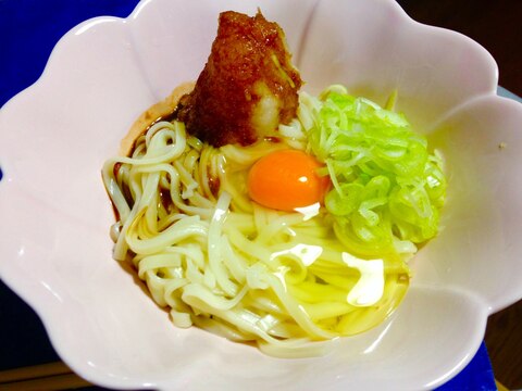 疲れた胃腸に★おろし釜玉うどん